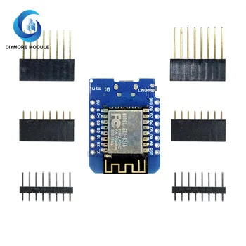 ESP8266 ESP-12F CH340G CH340 WIFI Плата развития Micro USB 3,3 В для Arduino IOT Умный Дом С Выводами Для WeMos D1 MINI