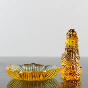 Fengming-varita de incienso de cristal Multicolor, artesanía para decoración del hogar o templo budista, alta calidad